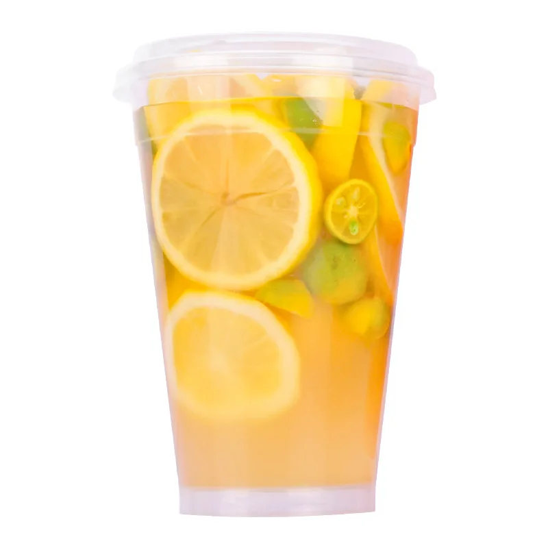 XYA 32oz fruit tea plastic cup 1000ml drink cup thickened injection molding PP cup