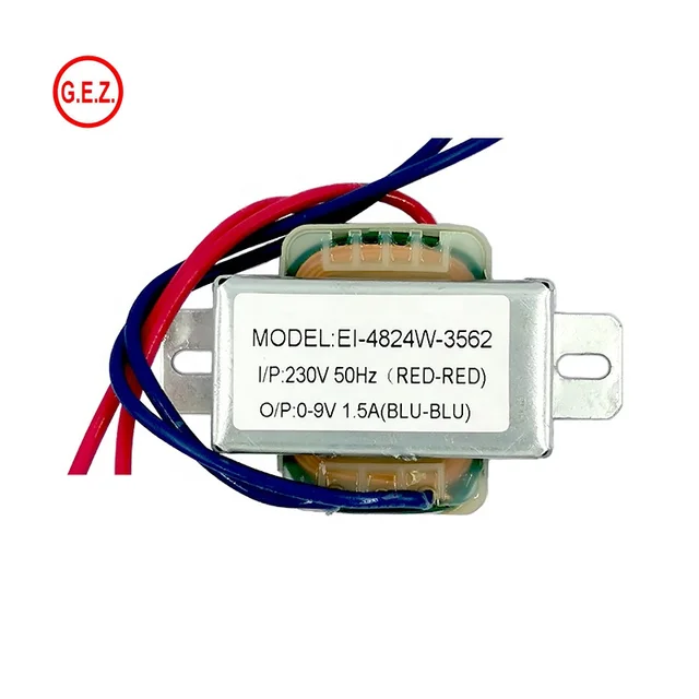 115V/120V IP44 Waterproof Low Frequency Power Transformer 10V Output AC Single Coil Structure Usage for Electronics