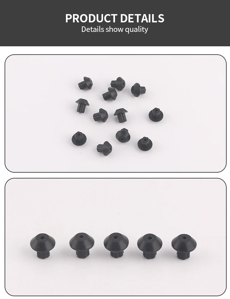 Wholesale Low Onsite Installation Parts Rubber Feet Kit For Range Burner Grate Foot Set Wb2k101(20pcs) factory