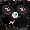 Plush cat seat cushion, black three-piece set