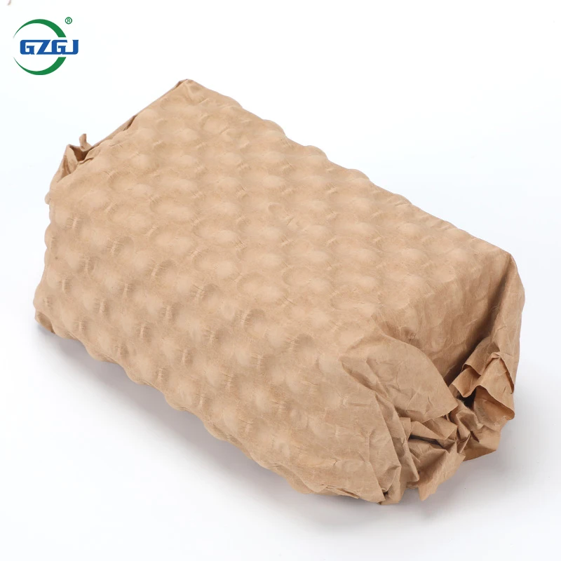 Gzgj Automatic Kraft Paper Wrap Cushion Bubble Machines Void Fill
