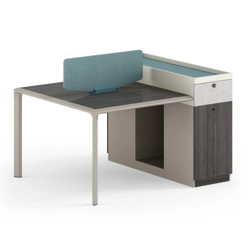 Modern Desk Small Computer l Shape Office Desk Cubicle Staff Workstation Table Design Work Desk