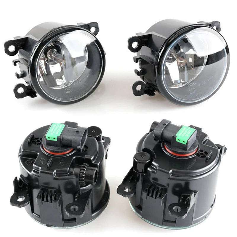 Clear Lens Fog Lights for Suzuki Swift 2007 2008 2009 2010 Front Fog Lamps Kit Car Styling Spot Light With Cables and Switch