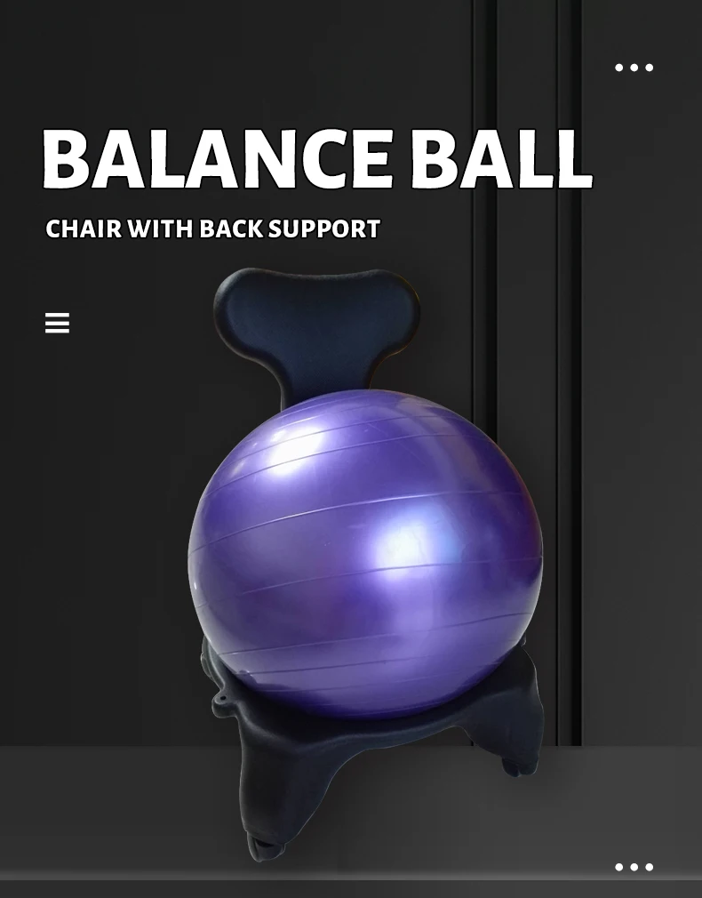 Yoga Chair with Ball