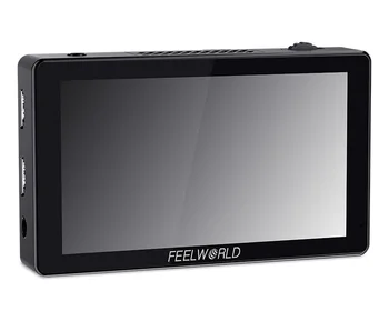 FEELWORLD LUT5 5.5 Inch Ultra High Bright 3000nit Touch Screen DSLR Camera Monitor with F970 External Power Dslr Field Monitor detail image