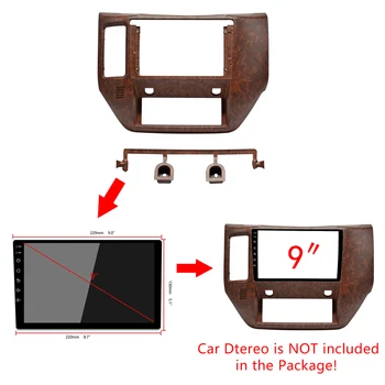 TABLEAU DE BORD D'Autoradio 9 Pouces 2Din Pour 5 2001-2006 Panneau