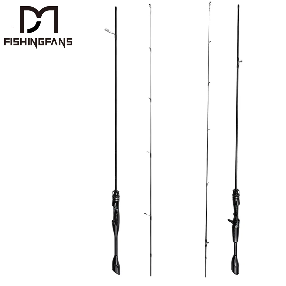2 piece ultralight fishing pole Magic L Rod | Perfect Finesse Weapon 5'6" - Light reverse feature provides smooth retrieves and immediate hookset response across light line applications Sougayilang 5-10LB Portable Travel Fishing