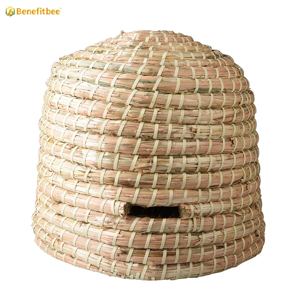 Beekeeping Tools Skep Straw Beehive Bee Cage