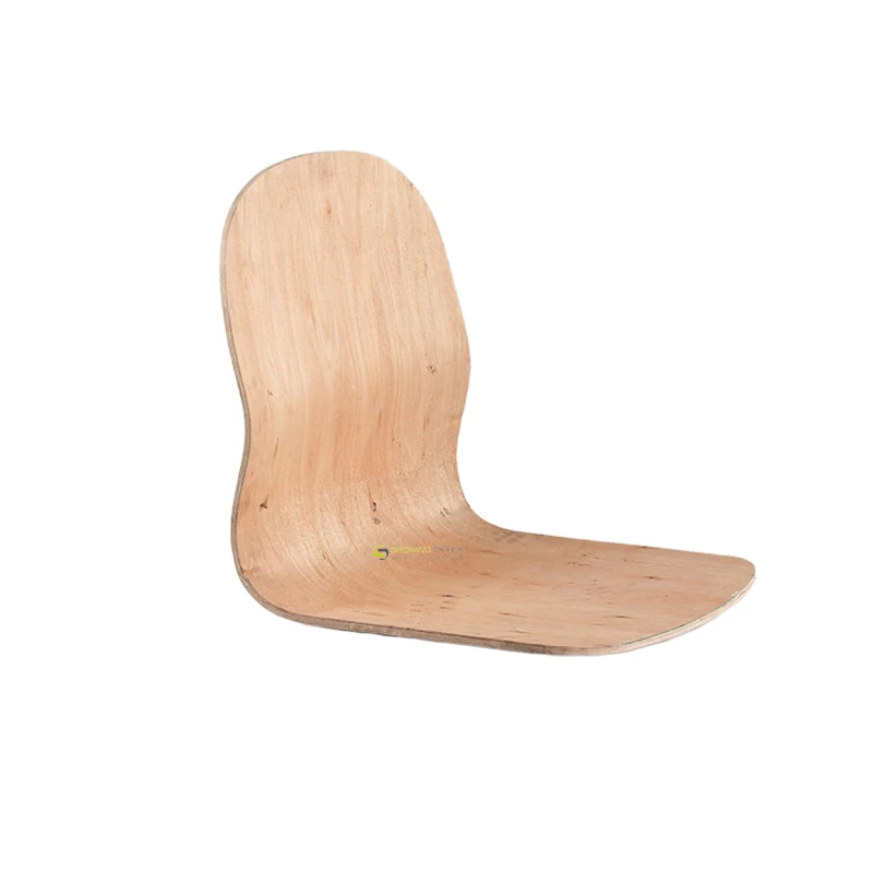 Frame Chair Unfinished Wooden Industrial Bent Wood Plywood Furniture Seat /back Plywood for Office Chair Wooden Armrest Part