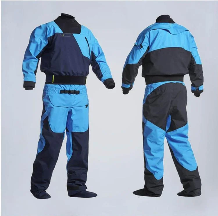 Latest Design 3layers Waterproof Men's Drysuits Latex Paddling