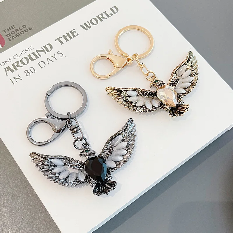 Wholesale Custom Opal Rhinestone Key Chain Gifts