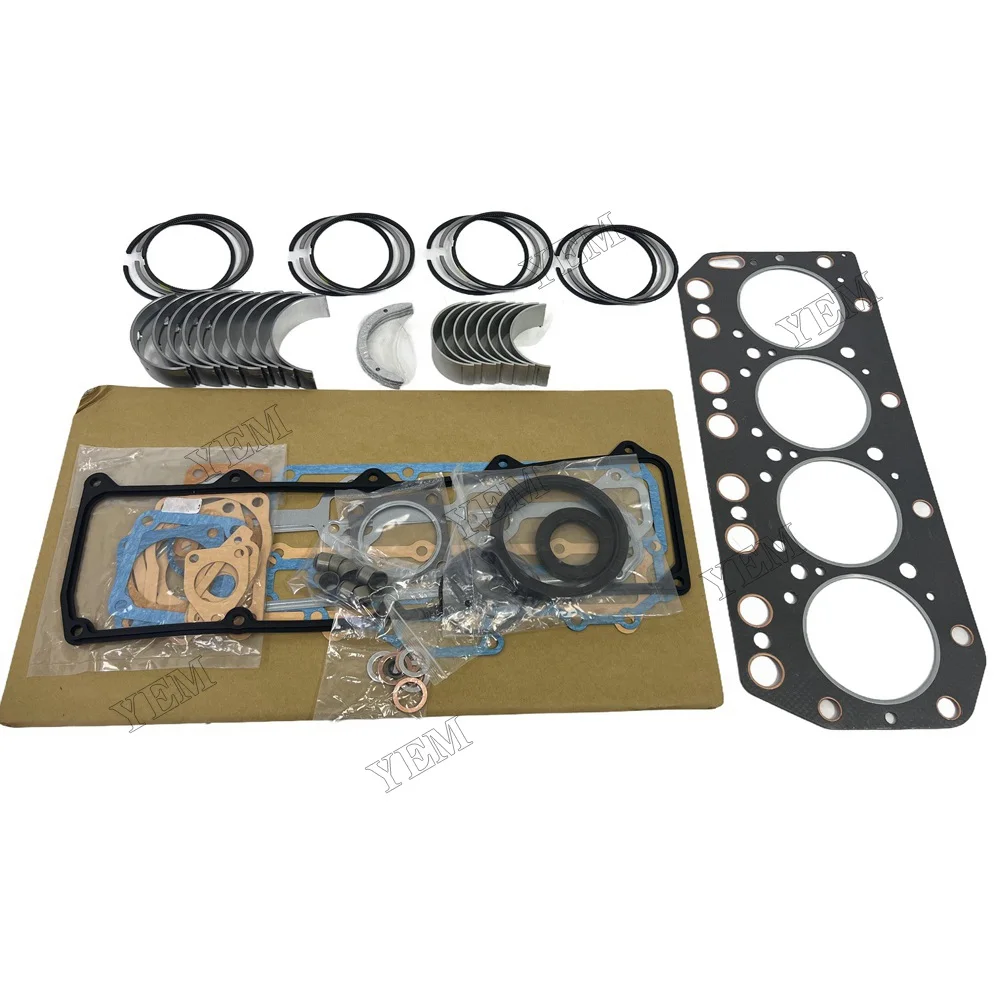 4TNV100 Overhaul Re-ring Kit For Yanmar Engine Kit Gasket Piston Set