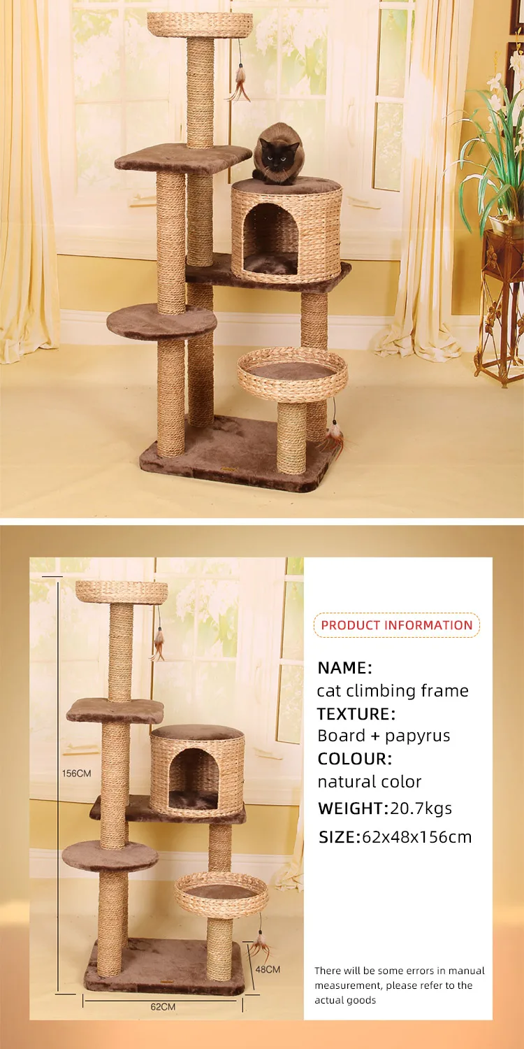 Modern Furniture 2020 Punk Cat Tree With Cat Toy Large Big Climbing