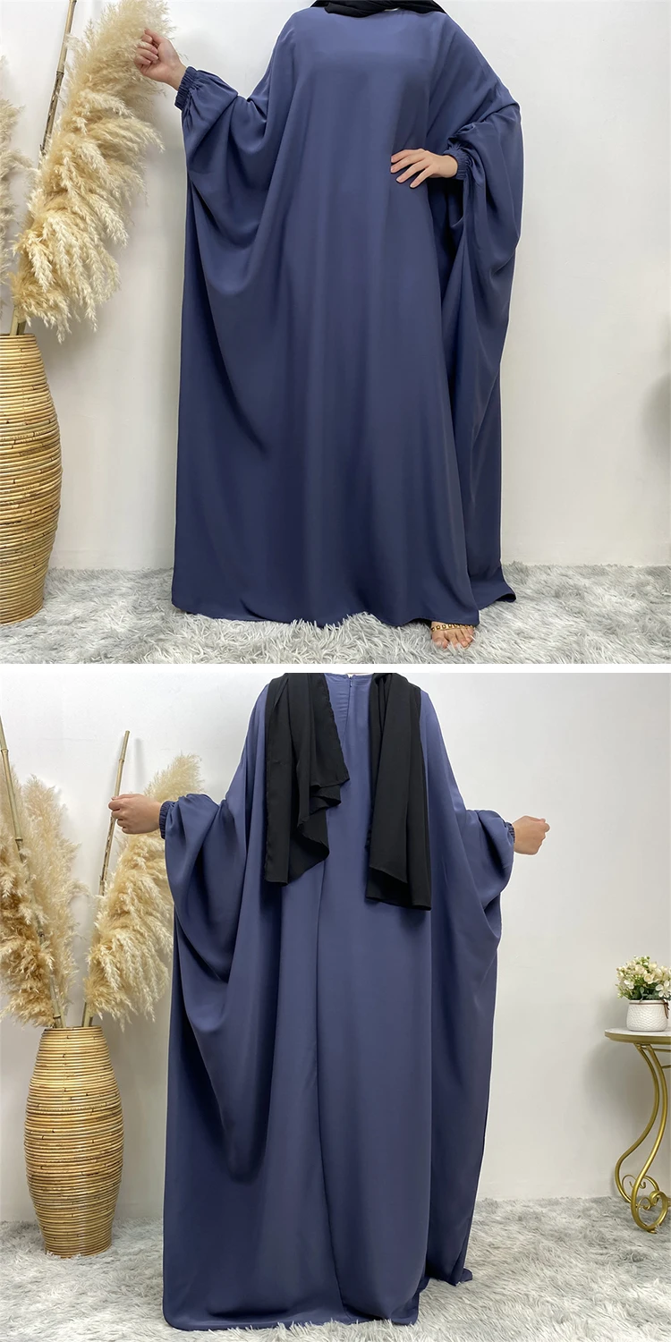 Women Prayer Clothes With Hijab Modest Khimar Hijab Abaya Turkish