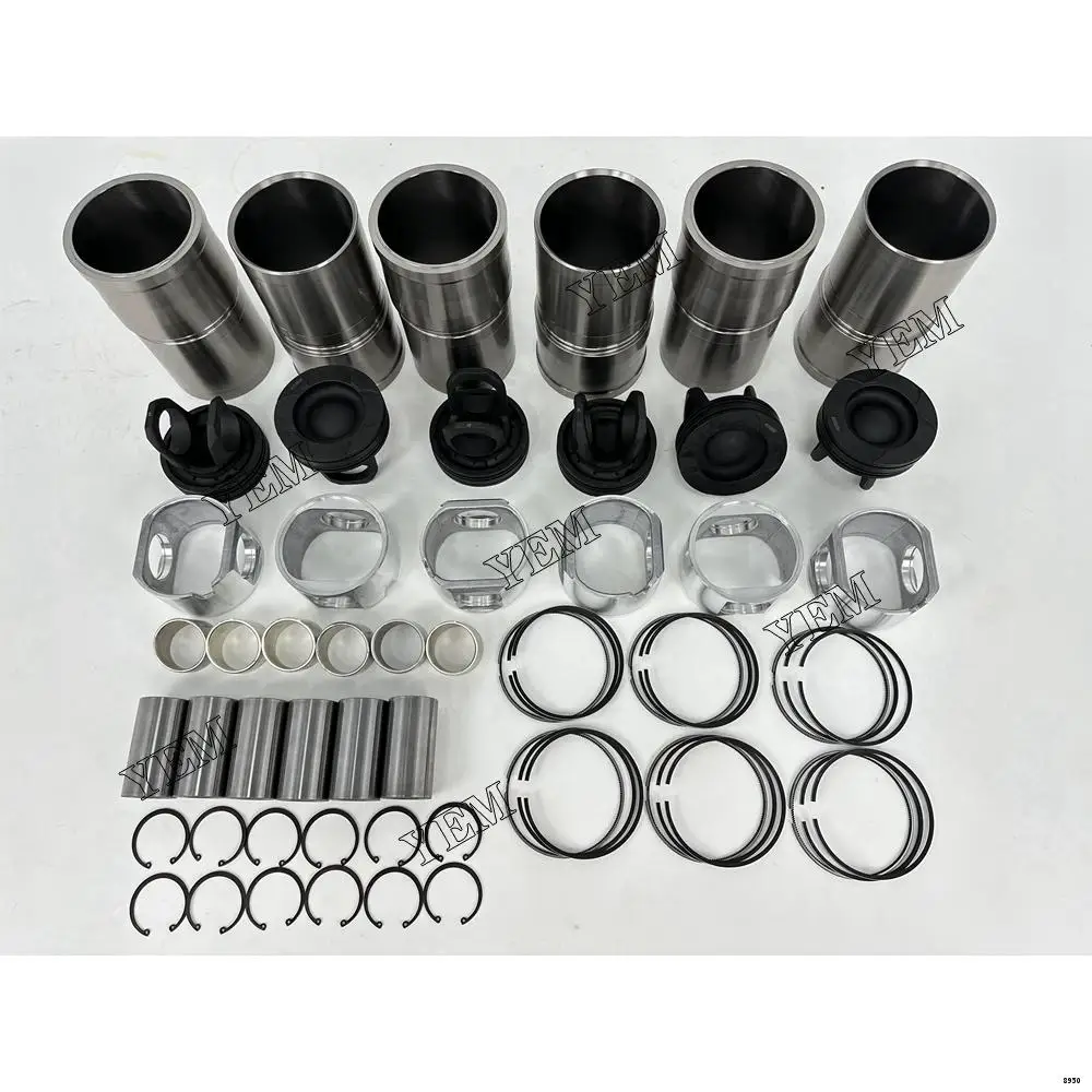 Liner Kit With Cylinder Piston Ring Set Fit for Engine Parts M11