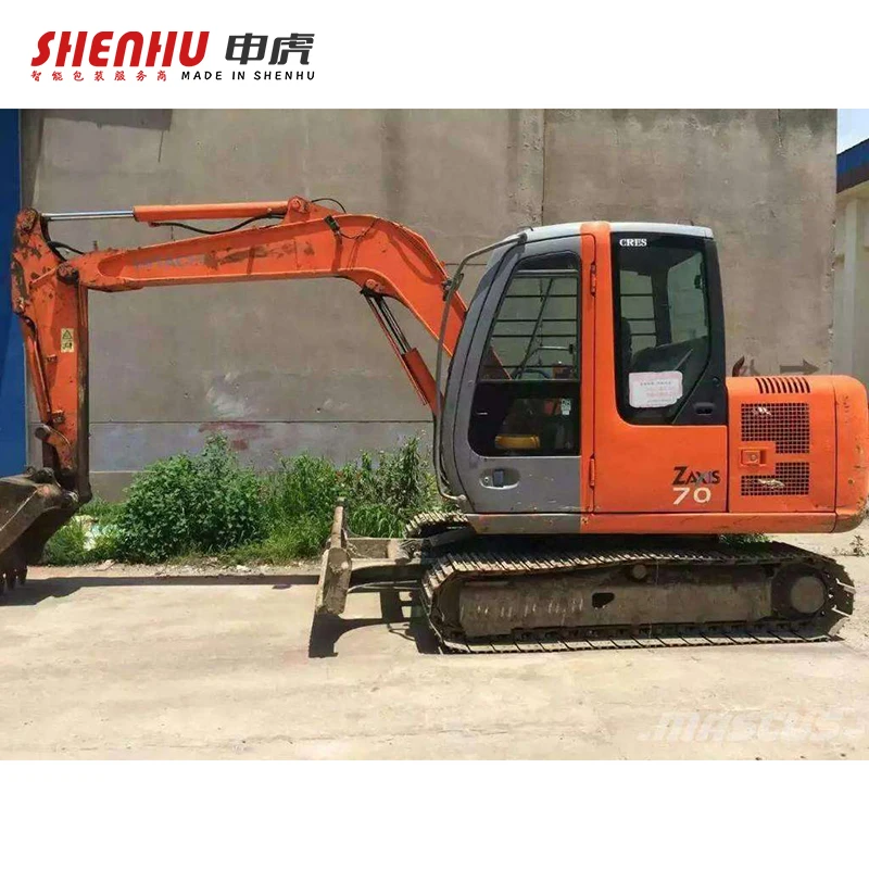小型机 二手日立小型挖掘机ZX70 ZX70-3 ZX70LC-3 ZAXIS 70 7吨日本履带