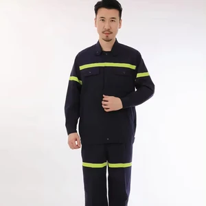 High Vis Fire Resistant Industrial Flame Retardant Cotton Coverall Work Uniform Unisex