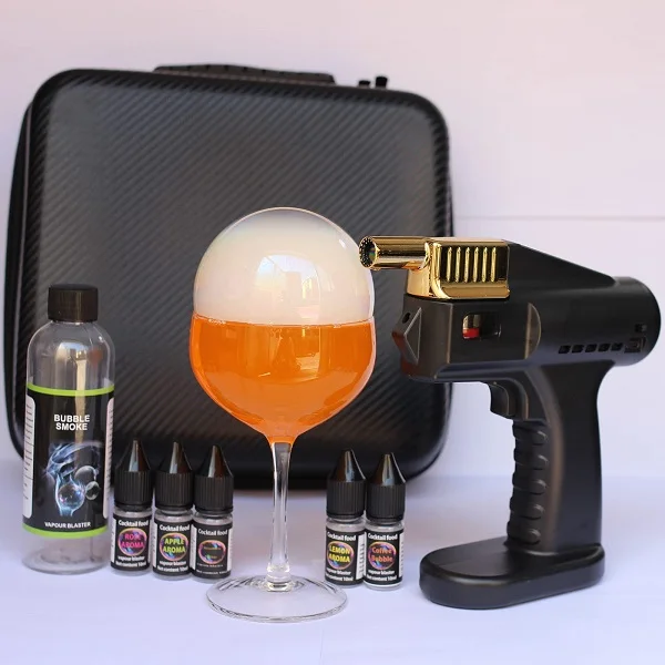 High Quality Flavour Blaster Bubble Cocktail Gun Smoke Infuser