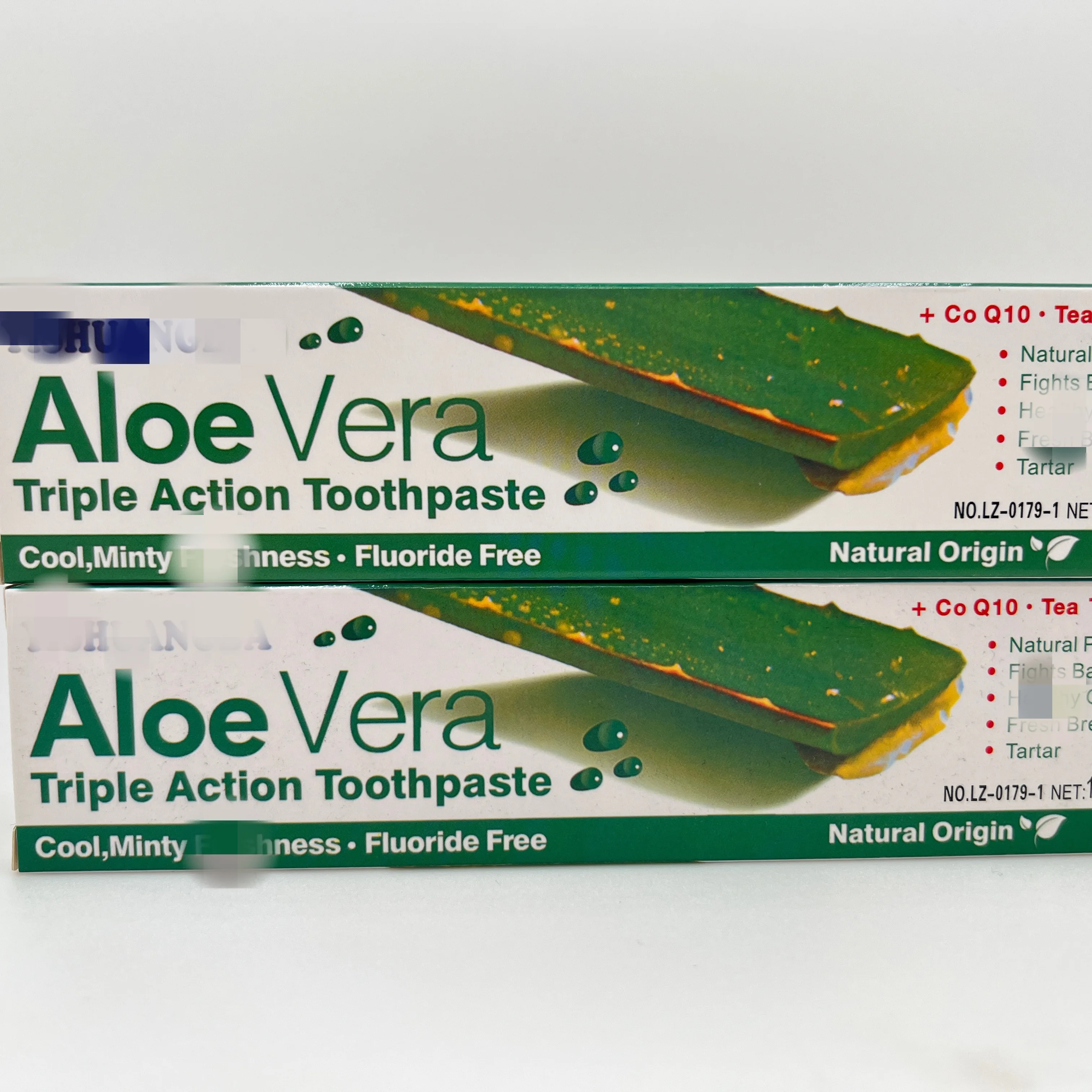Aloe Vera White ning Zahnpasta dreifache Kruter zahnpasta Grntee Minze  Grner Kristall natrliche Zahnpasta 100g