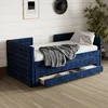 Bleu foncé + Bois + Simple