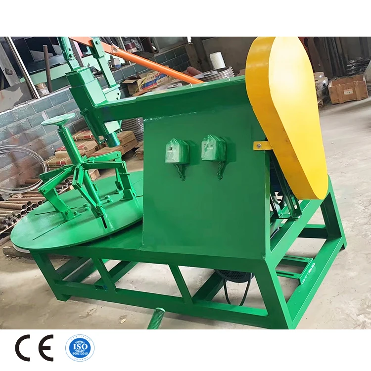 Semi Automatic Scrap Tire Recycling Line Tyre Slice Cutter Tyre Crushing Machine