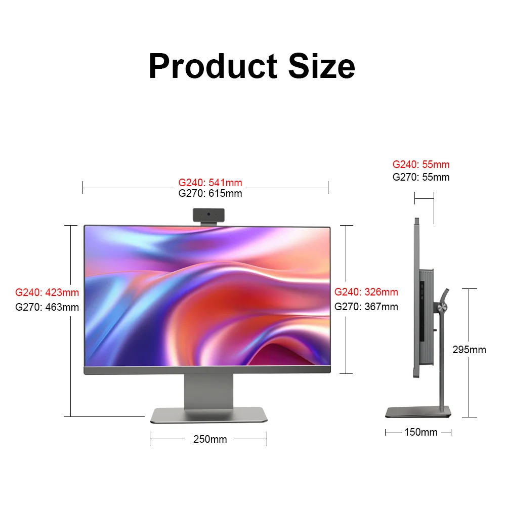 Chinese All in One PC OEM Factory - 27 Inch Business Computer