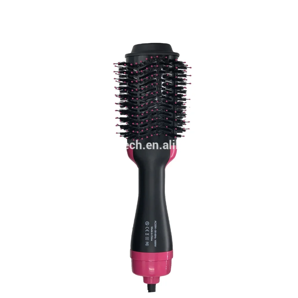 DMTU 2019 Hot Air Rotating Hair Brush Hot Air Styler Brush Factory Hair Straightening Brush Infrared