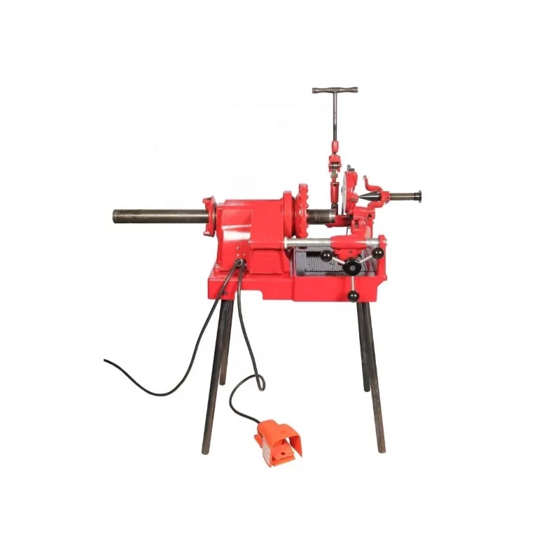 4 дюйма Электрический трубонарезный станок Трубы Резьбонарезной Станок для стальных труб