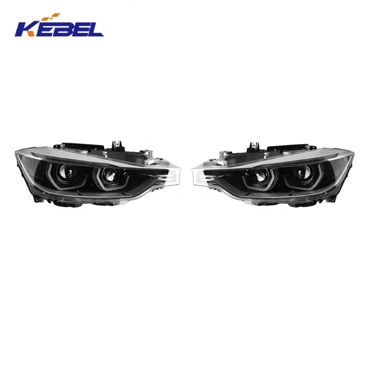 Dijelovi za automobile na veleprodajnoj cijeni LED prednja svjetla 63118492473 OEM 63118492474 crna svjetla za BMW seriju F35 2018