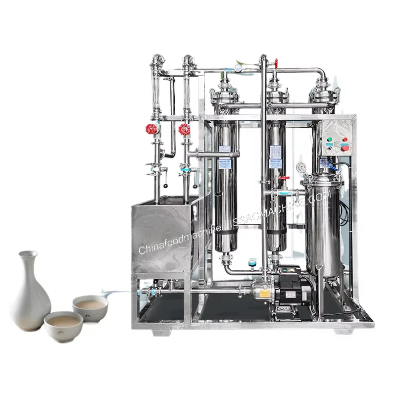 Professional Filter Rice Wine High Concentration Sugar Herbal Oral Liquid Fruit Wine Red Wine Filter Cross Flow Membrane Filter