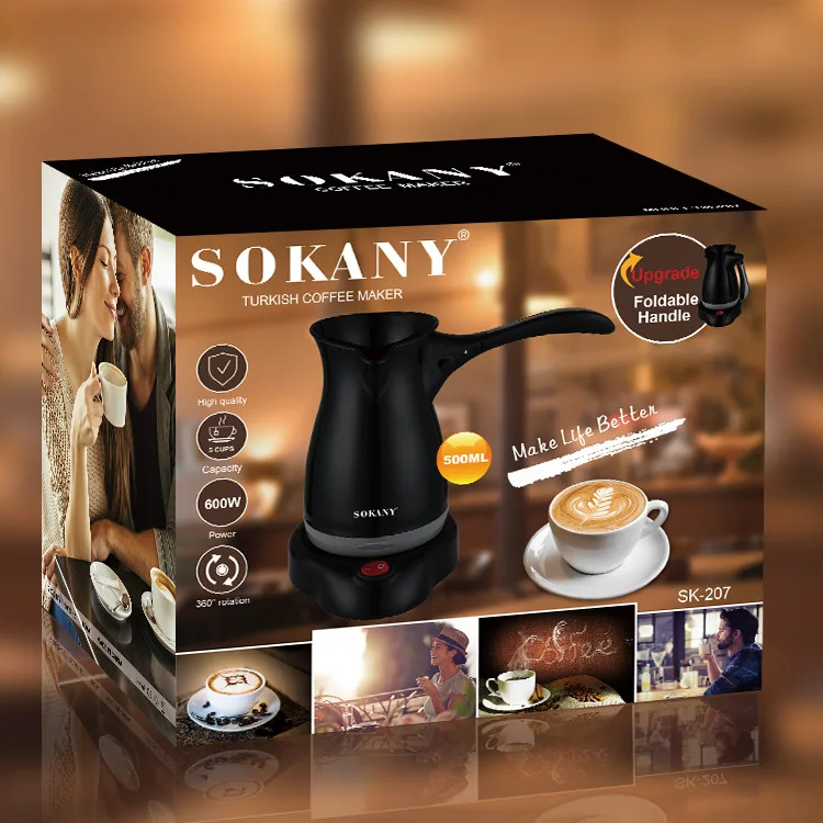 Sokany 207 Household Kitchen Appliance Electric Kettle Electric Coffee Pot  - Buy Kettle Electric Coffee Pot,Household Coffee Machine,Kitchen Appliance  Product on Alibaba.com