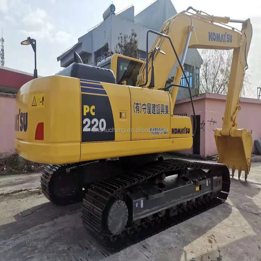 Japan Komatsu Pc220-8 Used Excavator/good Price 22 Ton Pc220 Komatsu ...