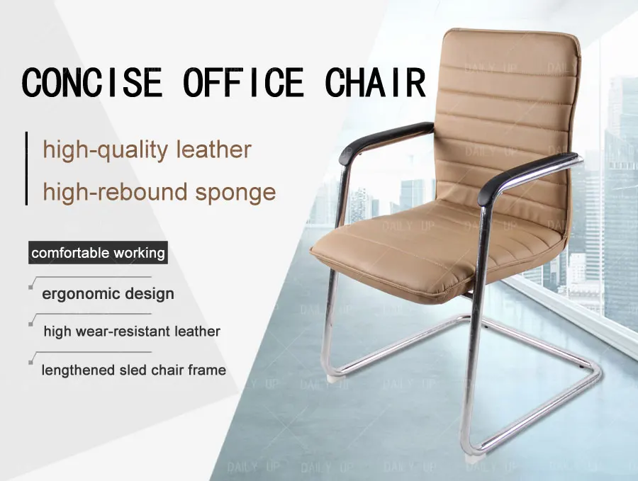Modern Ergonomic Office Chair Leather Office Chair Luxury Manager Chair with Parts for Sale