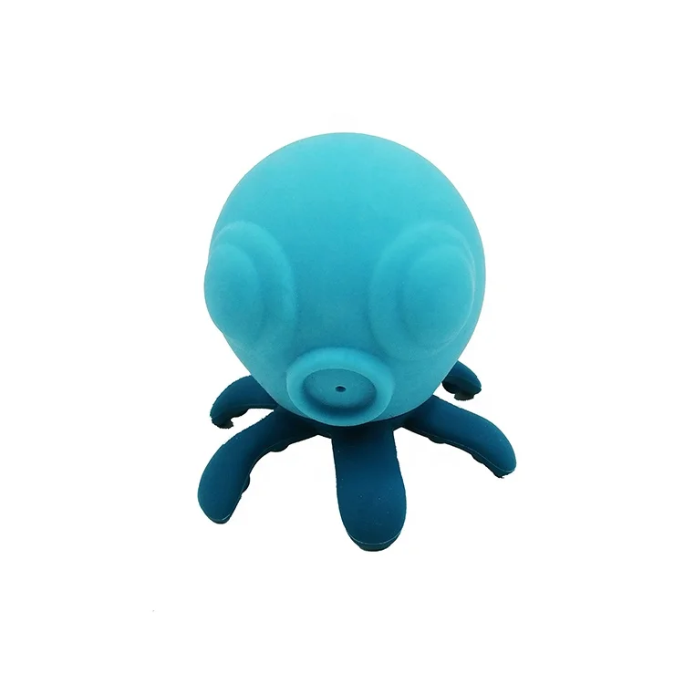 Детская игрушка в форме осьминога для плавания плавающая силиконовая ванны с
