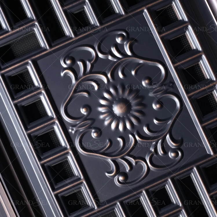 Foshan Factory Direct Selling Iron Steele Exterior Residential Security Doors Exterior Steel Door