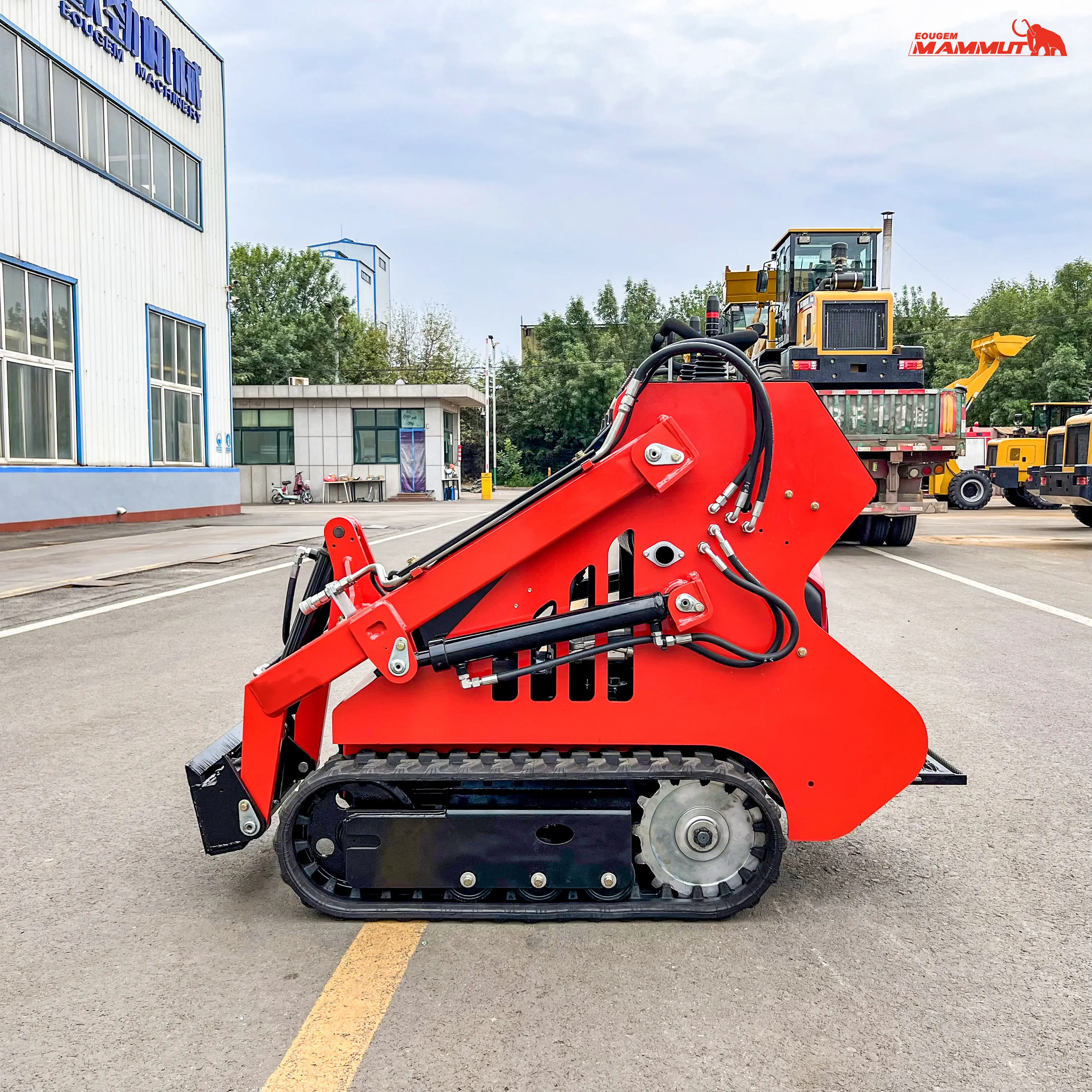 Brand New Skid Loader Forestry Mulcher Track Skip Steer Loader Smaller