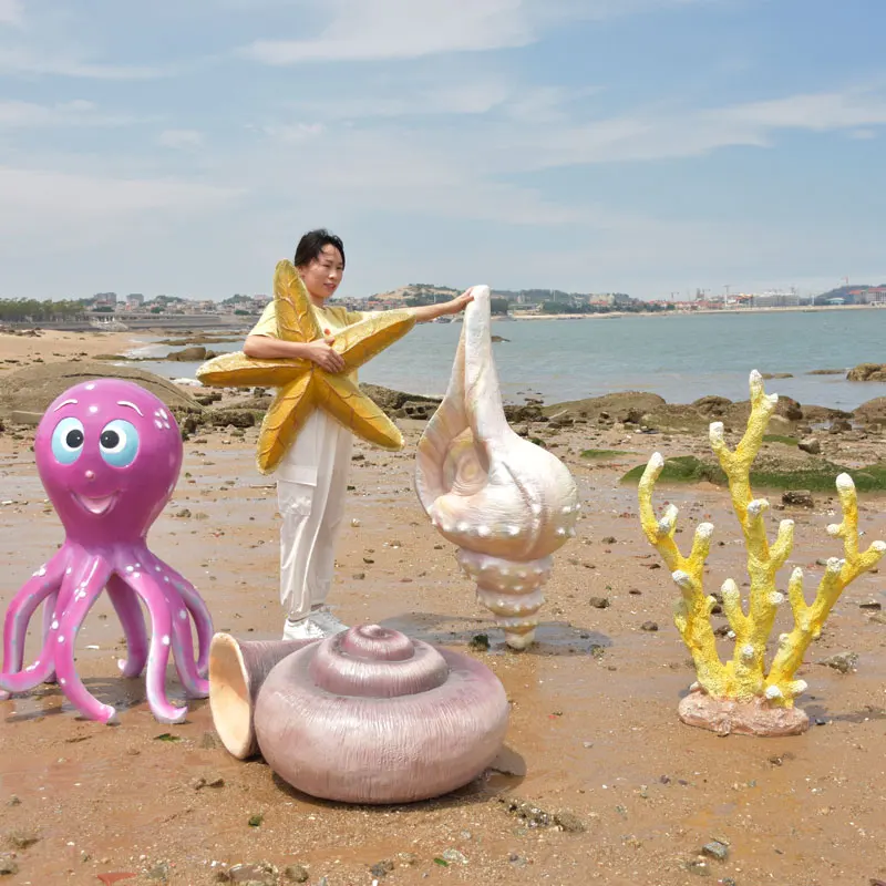 Bintang Laut Raksasa - Ocean Theme Resin Crafts for Parks