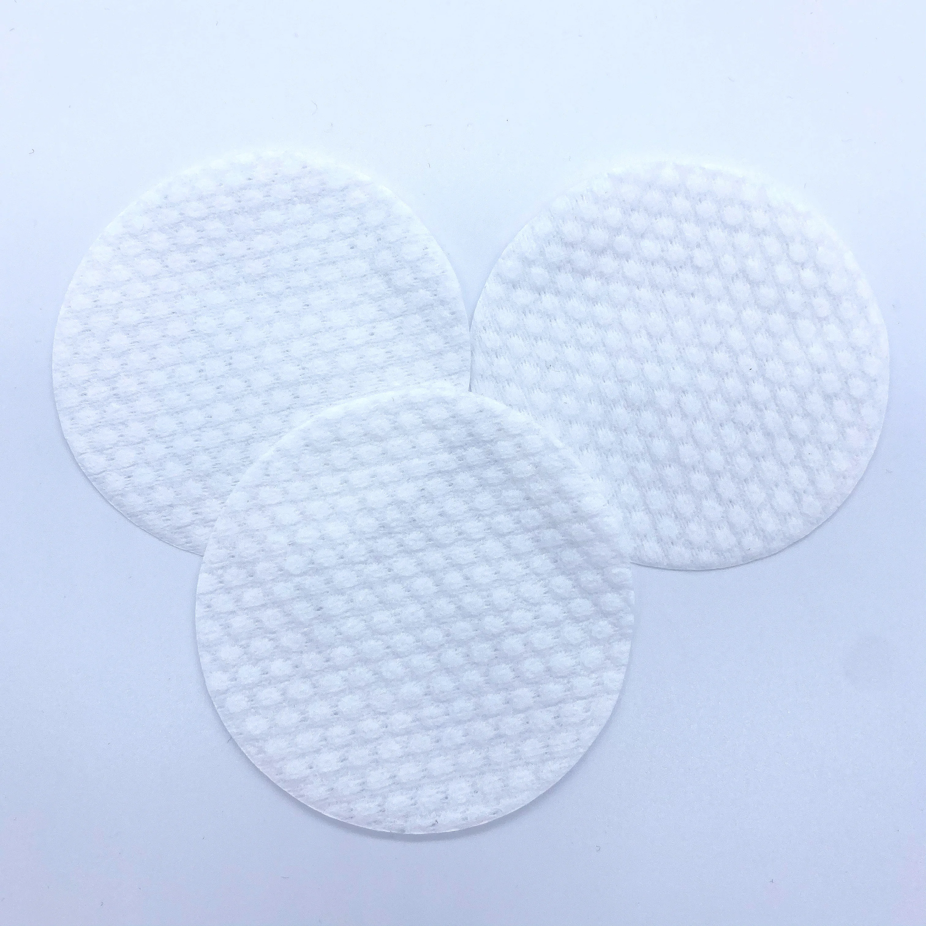 Embossing Cotton Pads Disposable Facial Makeup Remover Round Cosmetic