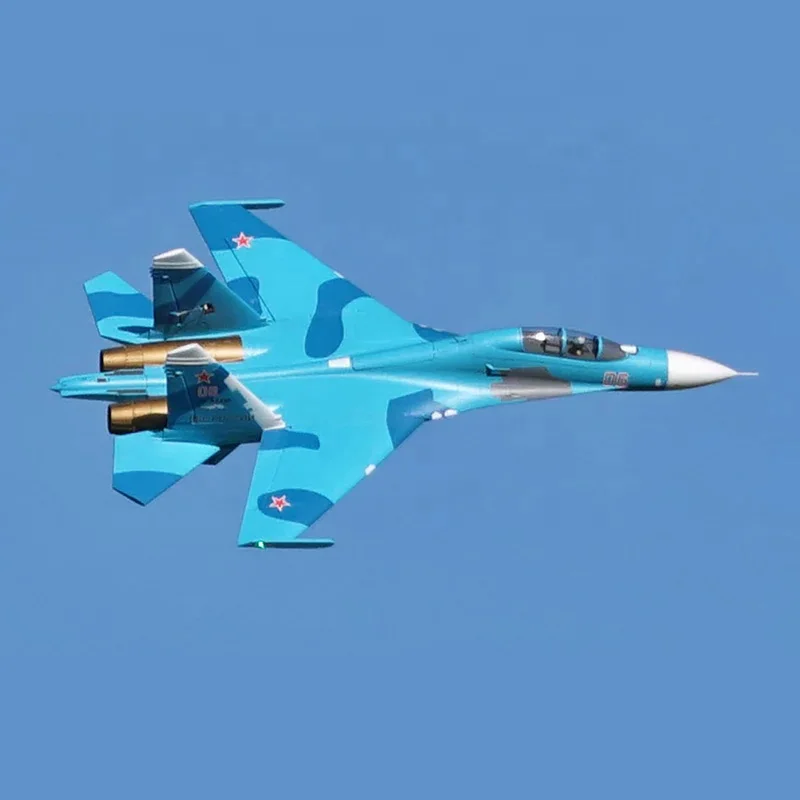 FMS SU-27 Twin 70mm EDF RC Fighter Kit PNP - High-Speed Performance