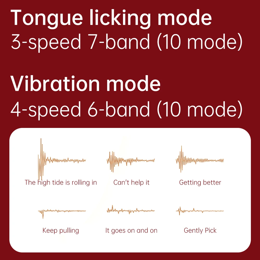 New Tongue Rabbit vibration, tongue licking stick female masturbation device G-spot orgasm massage adult toy 5