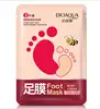 maschera per i piedi al miele
