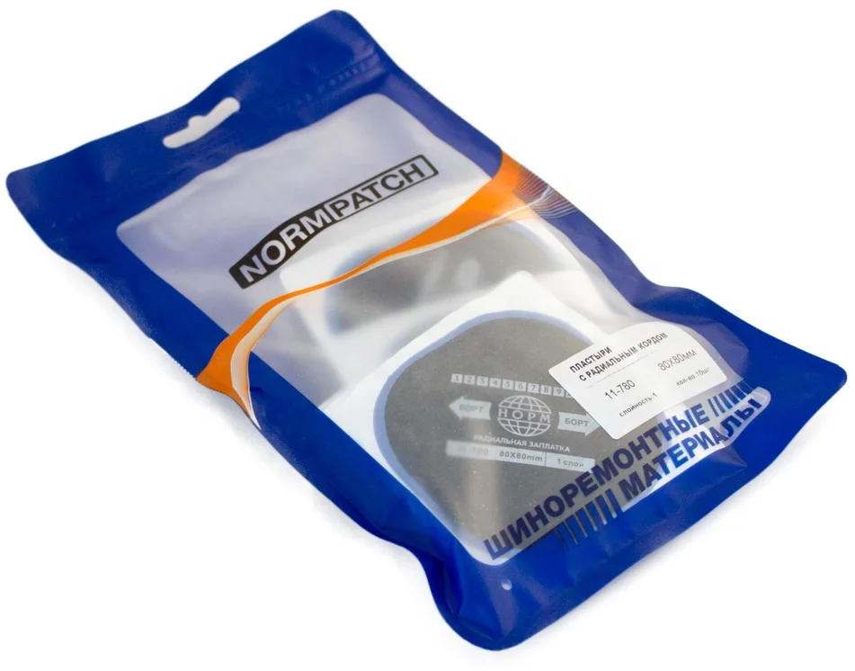 11-708A квадратный Европейский стиль COI ремонт радиальных шин холодный патч для ремонта