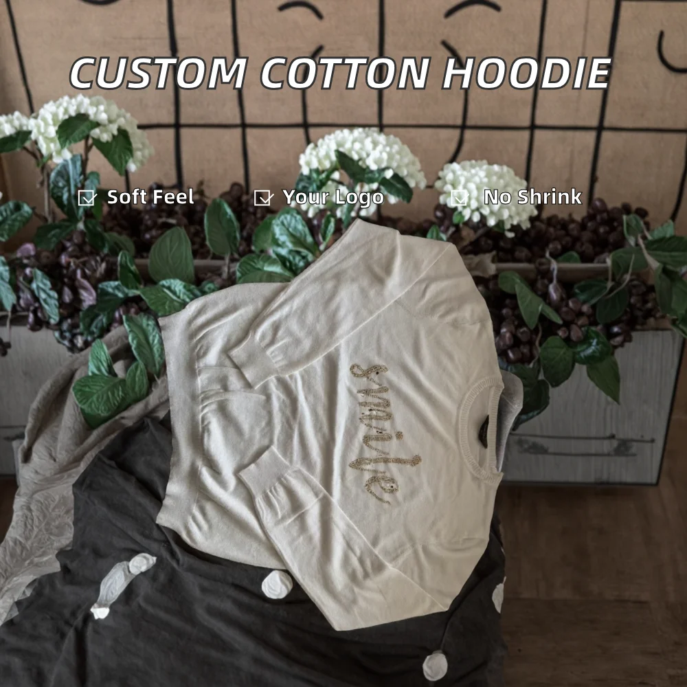Women's Clothing Wholesale Hoodie Sweatshirt Set Custom Color Logo and Fabric Fast Delivery 100% Cotton Tracksuit for Women