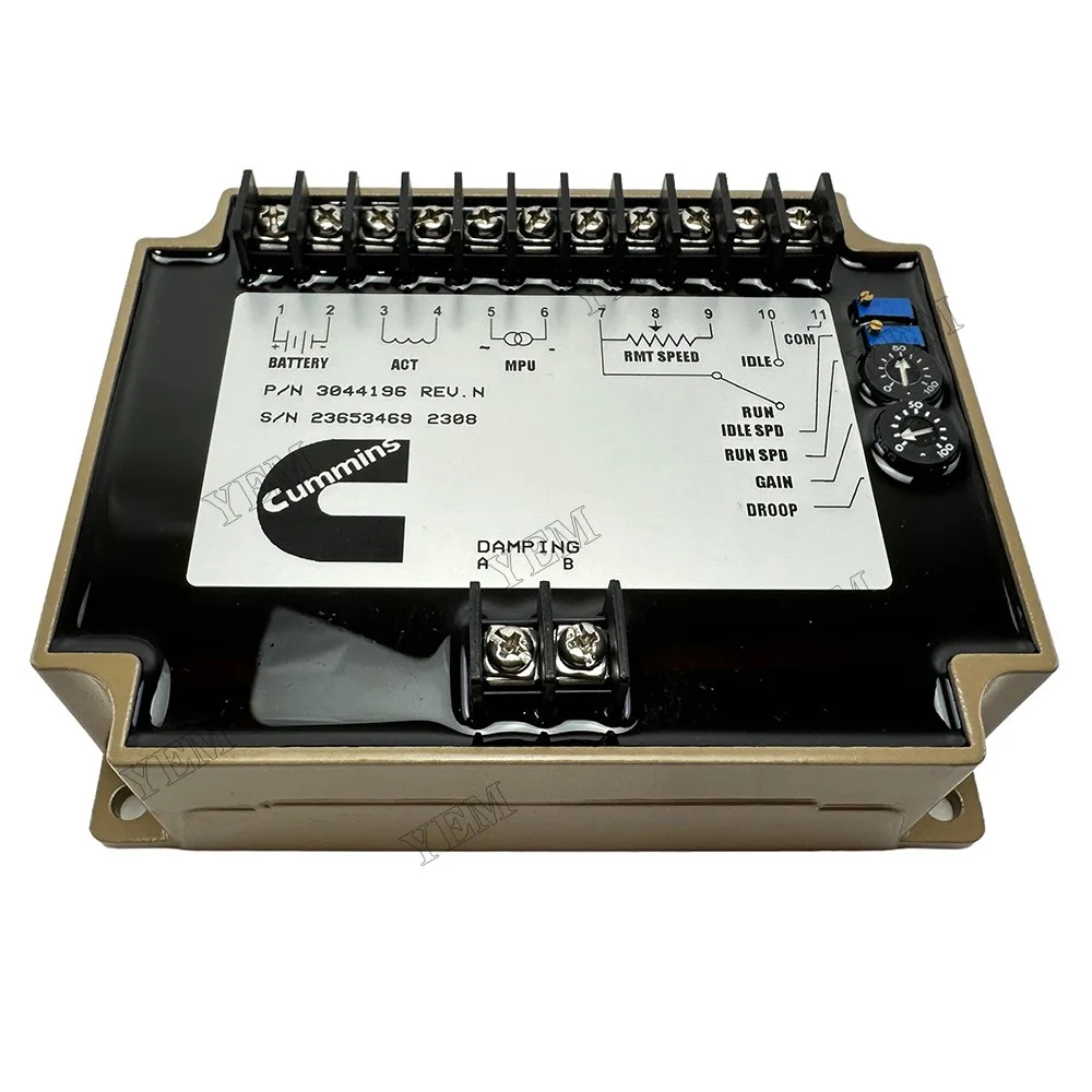 Engineering Machinery Part 3044196 Speed Controller for QSK19 Engine Parts