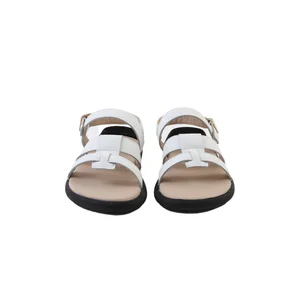 Babyhappy New Summer Open Toe Beach for Girls Elegant Princess Bow Design Non-slip Casual Flat Shoes for Students Outdoor
