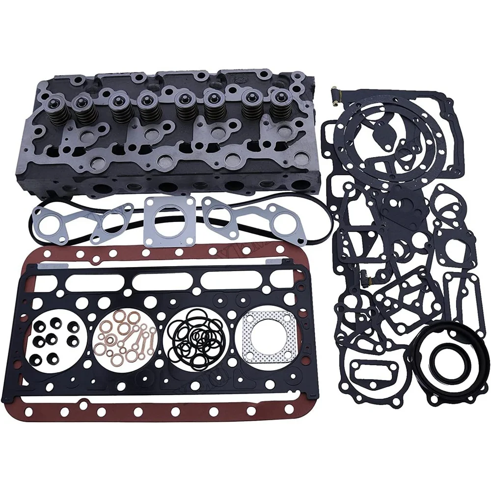 Engine Cylinder Head 6675642 for Kubota V2003T Bobcat 337 341 773 S150 S160 S175 S185 BL470 BL475 BL570 BL575 T190