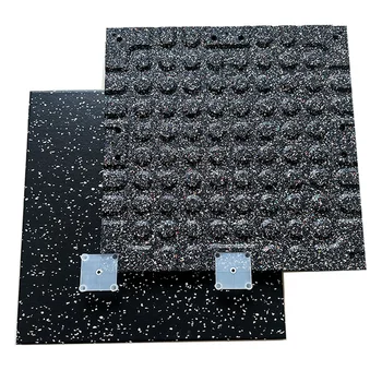 Factory LICHEN gym mats rubber flooring Non-toxic rubber mat gym shock absorption gym floor mat rubber for weight area