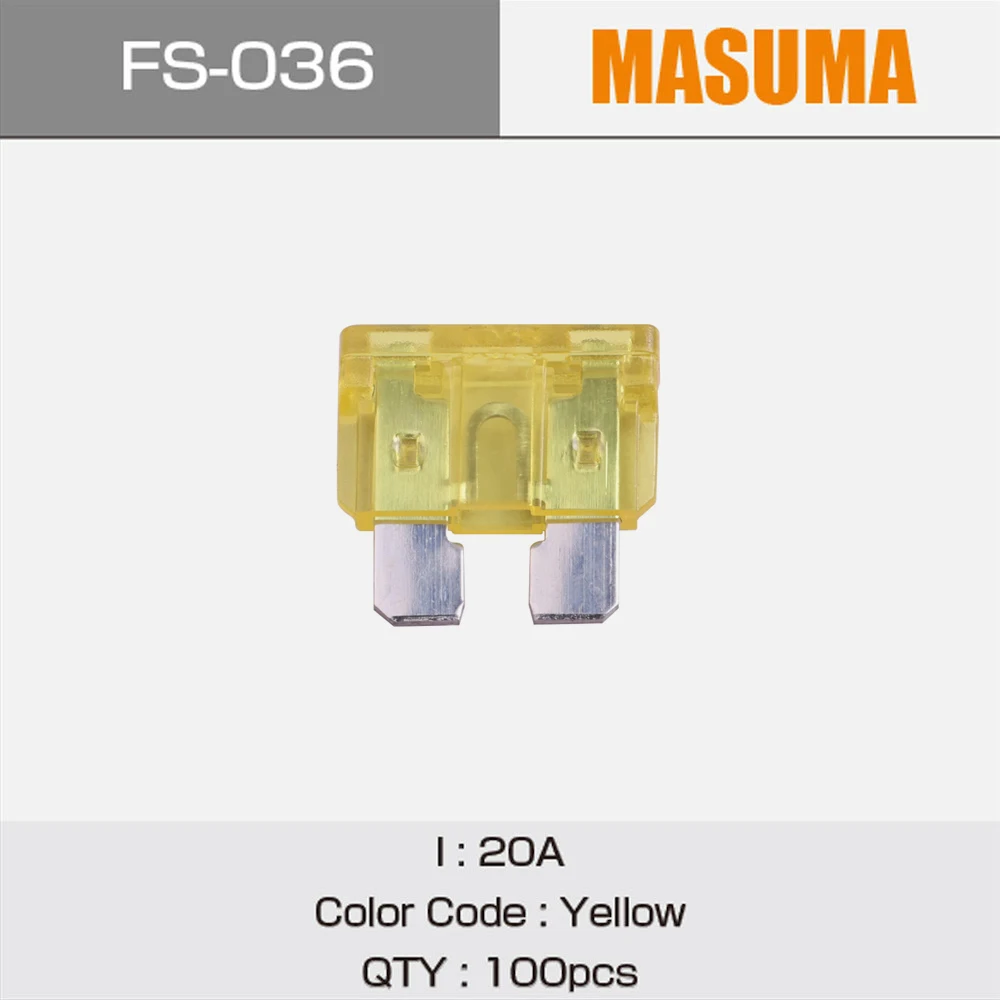 Fs036 Masuma Jp Electrical System Automotive Fuse Auto Parts