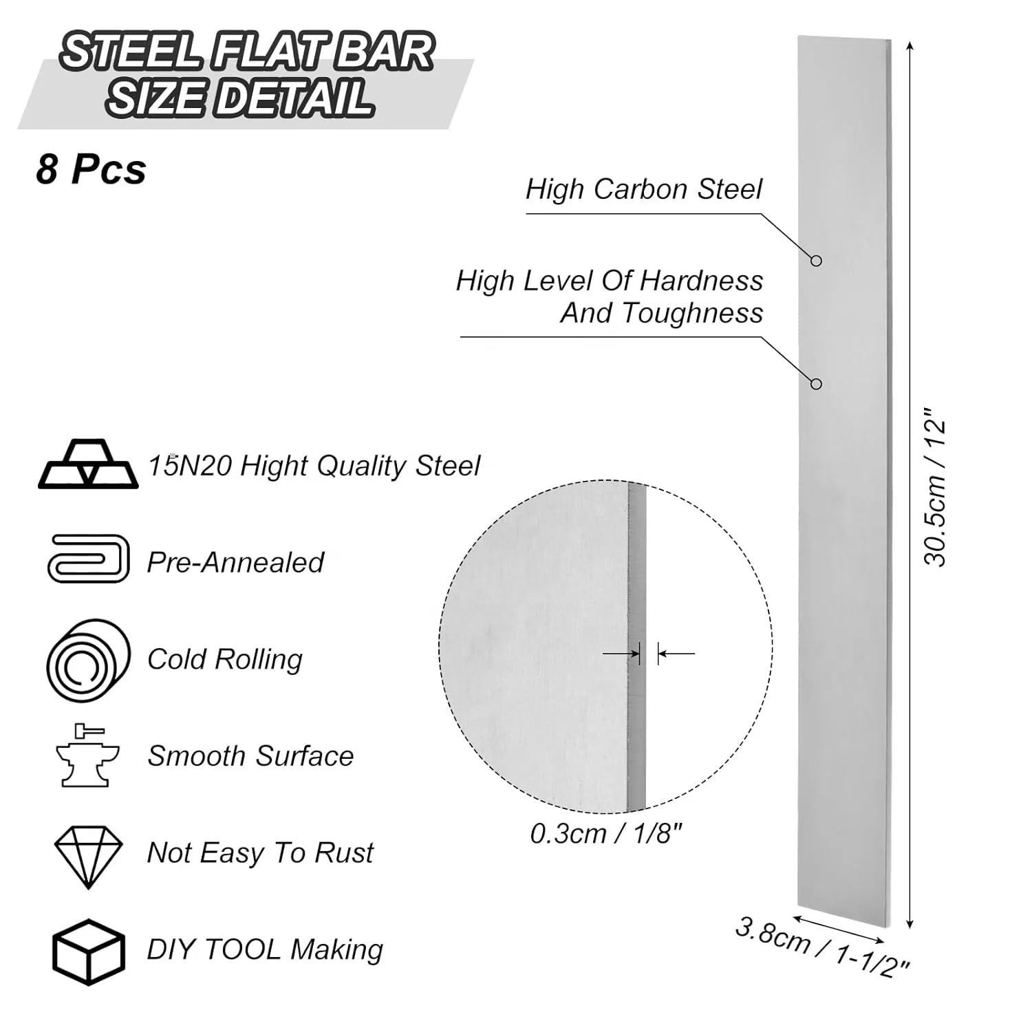 Hot Rolled Stainless Flat Bar Steel Hot Rolled Stainless Flat Bar Steel