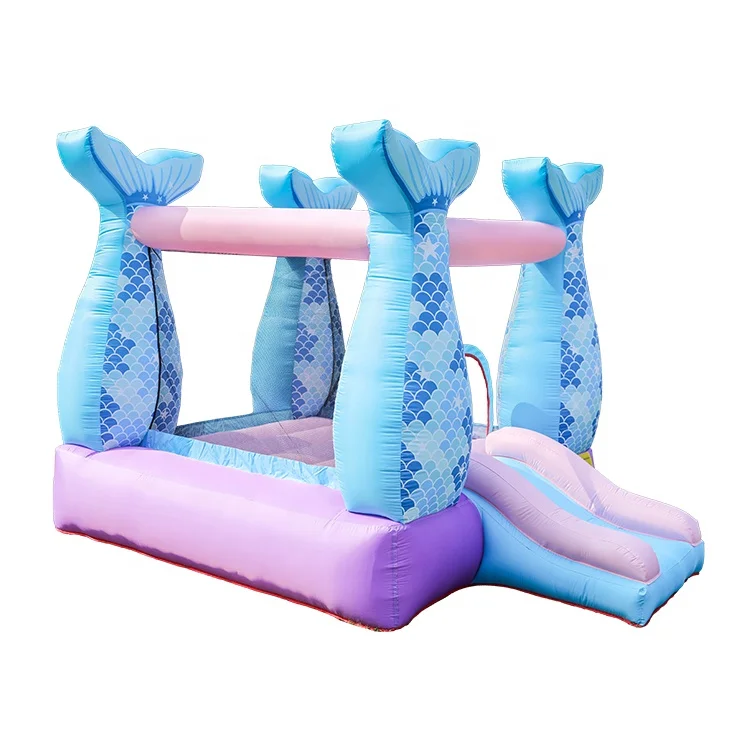Blow up Indoor Mini Jumpy Bouncy Small Inflatable Mermaid Jumping Castle for Children Canada